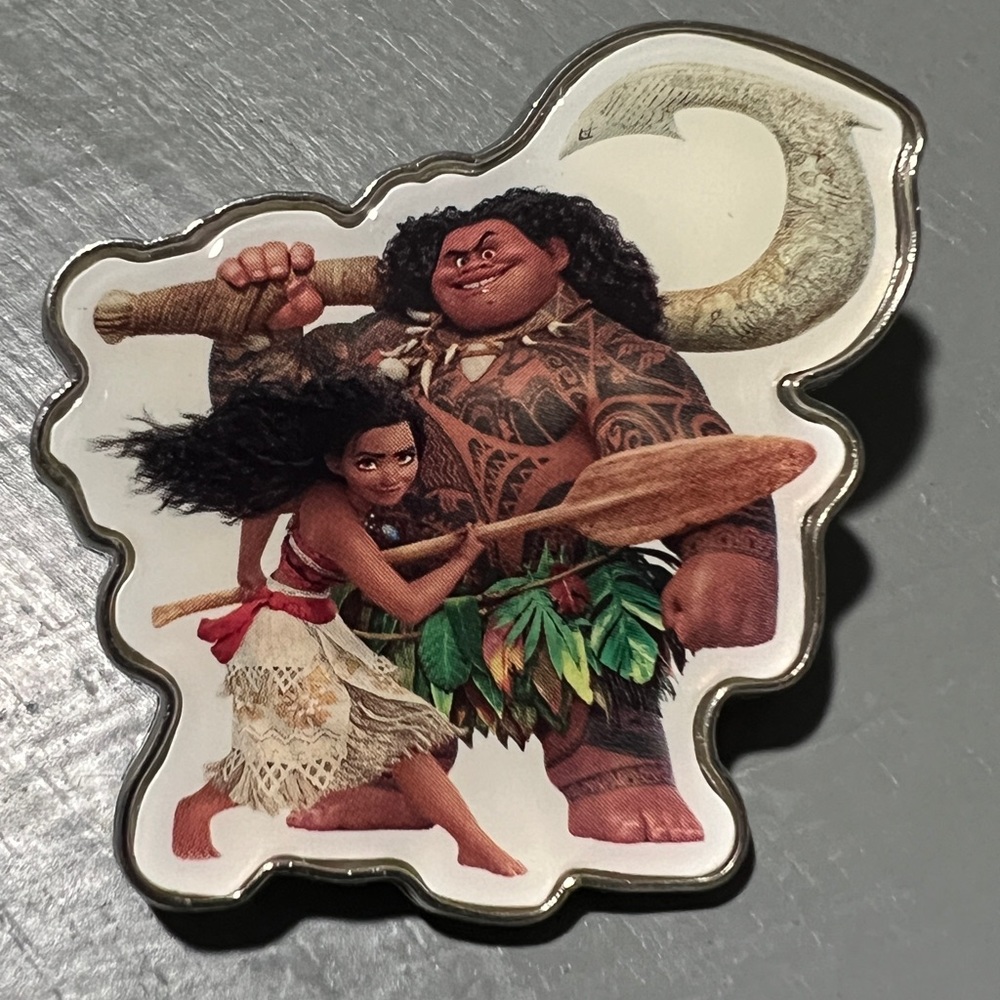 Rare 2016 Disney Pin of Moana and Maui
